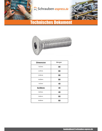 1 x Set mit 1240 Metallschrauben Innensechskant...