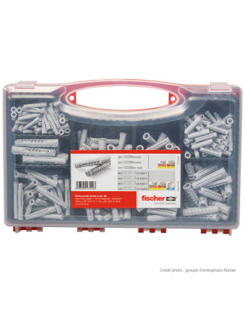 1 x Set mit 290 Dübel Universal Fischer UX Mit...