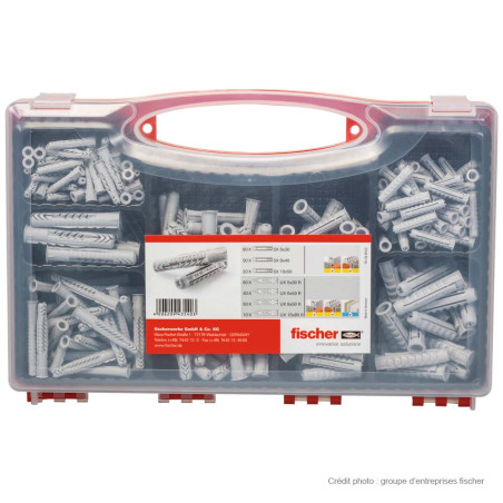 1 x Set mit 290 Dübel Universal Fischer UX Mit Gewinde SX
