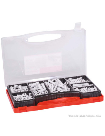 1 x Set mit 290 Dübel Universal Fischer UX Mit...
