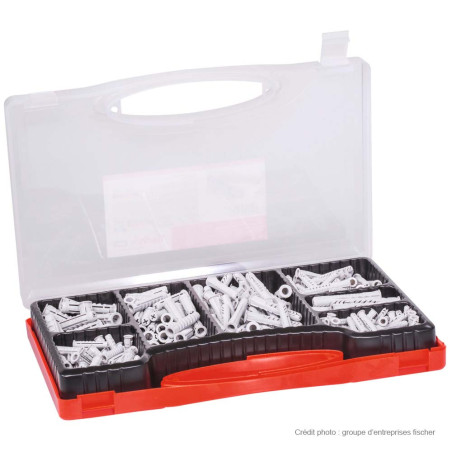 1 x Set mit 290 Dübel Universal Fischer UX Mit Gewinde SX