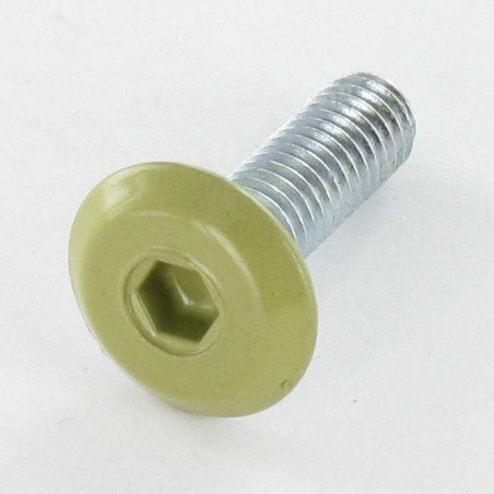 1 x Flachkopfschrauben Schraubenschlüssel 4 M6x20 Verzinkt Kopf RAL1020
