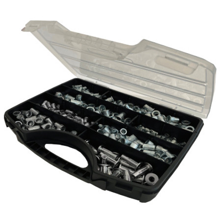 1 x Set mit 500 Muttern Mit Walzterminal Stahl DEGOMETAL