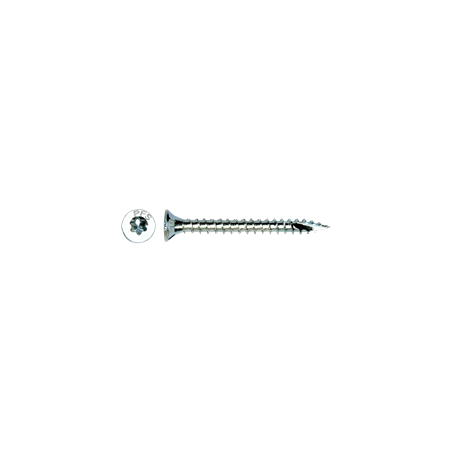 1 x Set mit 1700 Spanplattenschrauben Senkkopfschraube TORX cut Bohrspitze mit Typ 17 Spitze Verzinkt