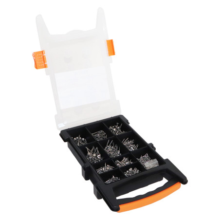 1 x Set mit 1200 Spanplattenschrauben TEKOR Senkkopfschraube Gezahnt TORX Edelstahl A2
