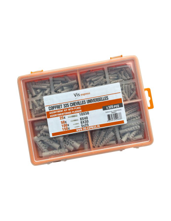 1 x Set mit 325 Dübel UNIVERSAL