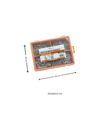 1 x Set mit 325 Dübel UNIVERSAL