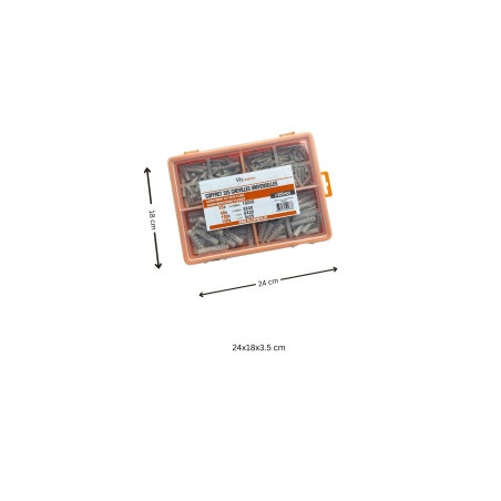 1 x Set mit 325 Dübel UNIVERSAL