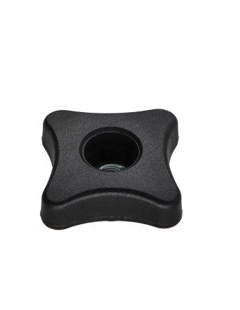1 x Muttern FLIEGEN schwarzes Nylon M6