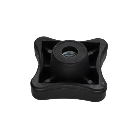 1 x Muttern FLIEGEN schwarzes Nylon M6