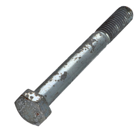 1 x Schrauben mit teilgewinde Sechskantkopf M12x100 Klasse 8.8 Verzinkt Rost