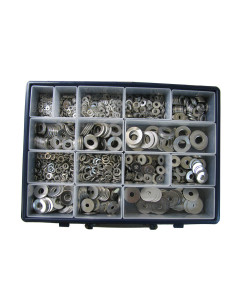 Set mit 1530 Scheiben/Unterlegscheibe Flach M L LL/... 2