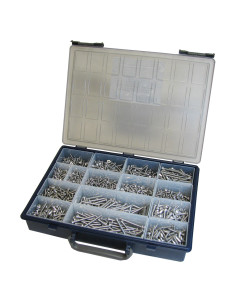 Set mit 1684 Blechschraube Senkkopfschraube Rundkopf Pozi...