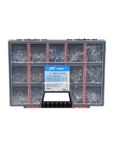 Set mit 1700 Spanplattenschrauben Senkkopfschraube TORX...