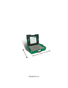 Set mit 1070 Spax Senkkopfschraube T-STAR MEHR Edelstahl A2 2