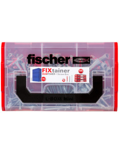 Set mit Schraube Und Dübel Fischer FIXTAINER