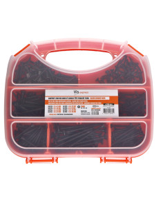Set mit 280 Spanplattenschrauben Senkkopfschraube TORX...