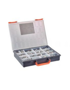 Set mit 570 Metallschrauben Sechskantkopf Gesamtgewinde...