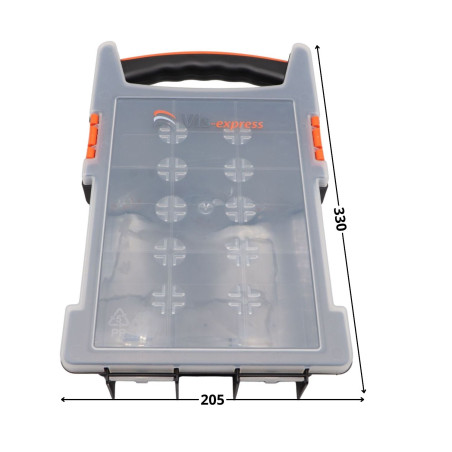 1 x FALL LAGERUNG 330 x 205 x 62
