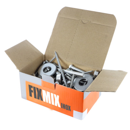 1 x KG Von SCHRAUBEN VERSCHIEDENES In Edelstahl FIXMIX